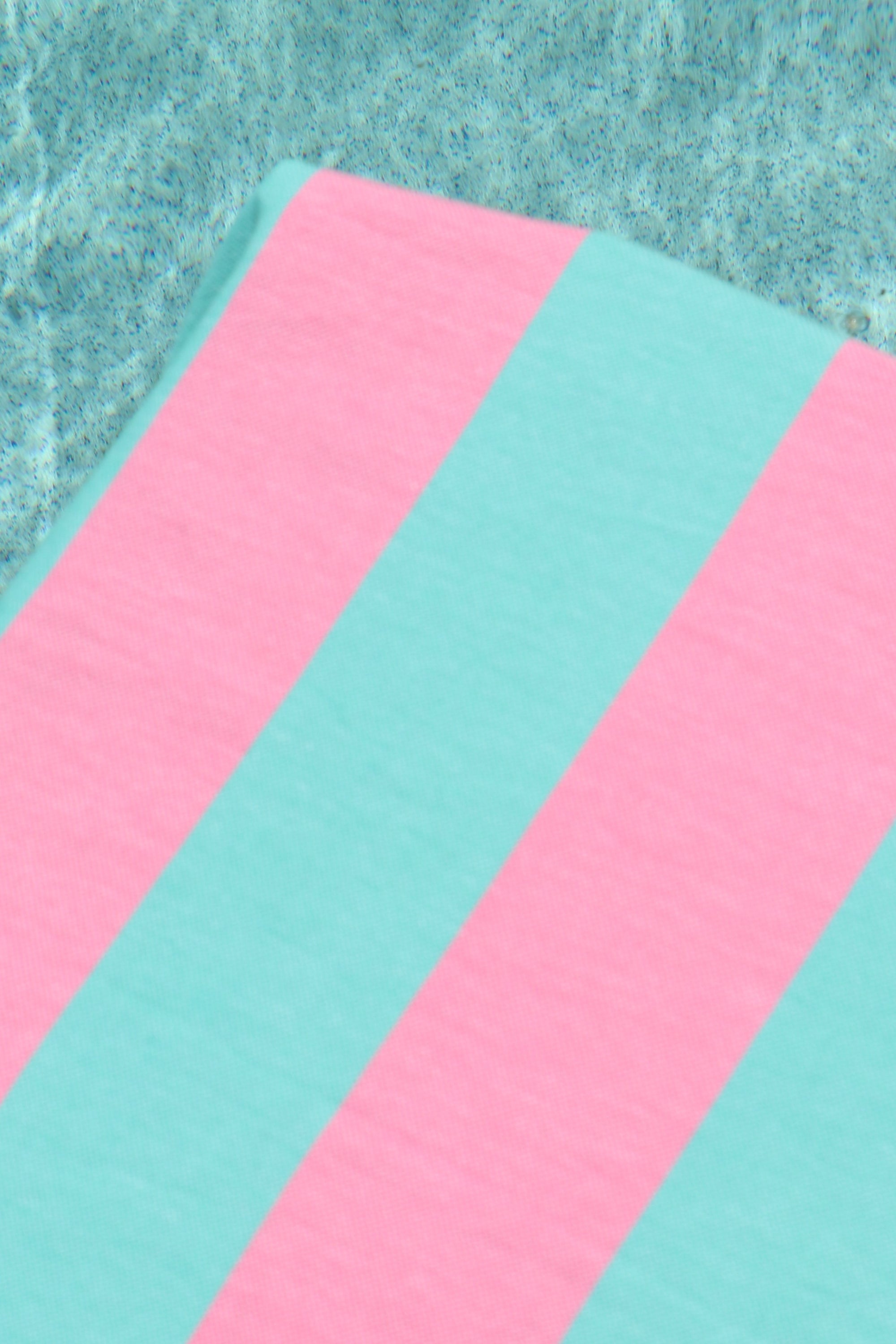 byron turkish towel green and pink