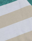 Byron turkish towel beige and white