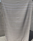 Classic turkish beach towel full length in beige