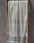 Gerroa cotton Turkish scarf, 170gr - Pippah