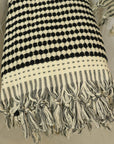 Snuggle Pom Pom Turkish bath sheet - absolute luxe