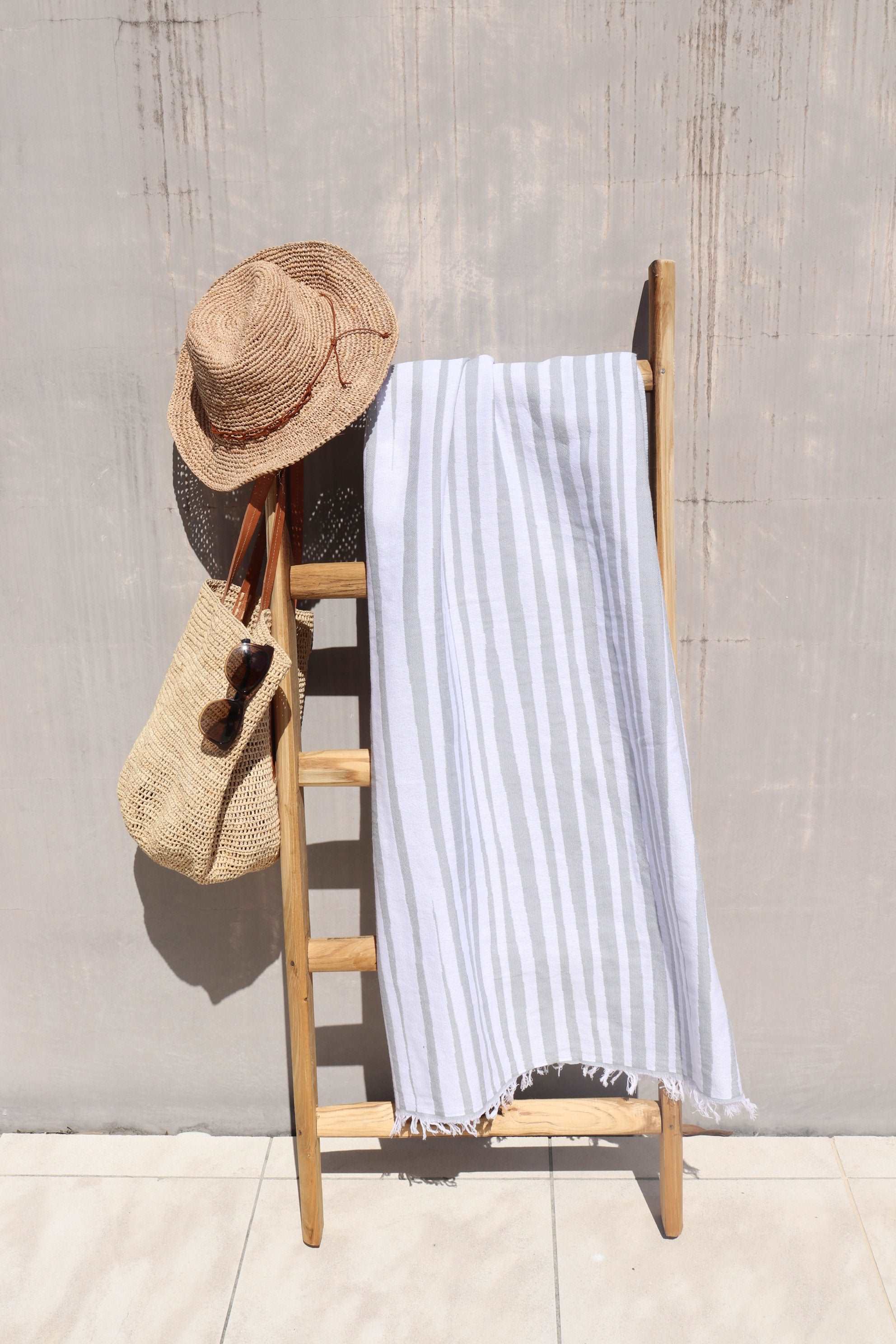 Avalon combed cotton beach towel, 380 gr - Pippah