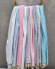 Bronte cotton Turkish towel in 9 colours