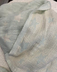 double sided mint baby blanket
