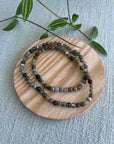Green Stone Wrap Bracelet