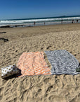 Miami bamboo & cotton blend beach towel, 425 gr - Pippah