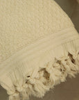 Cable Pom Pom bath sheet - absolute luxe, 950 gr - Pippah