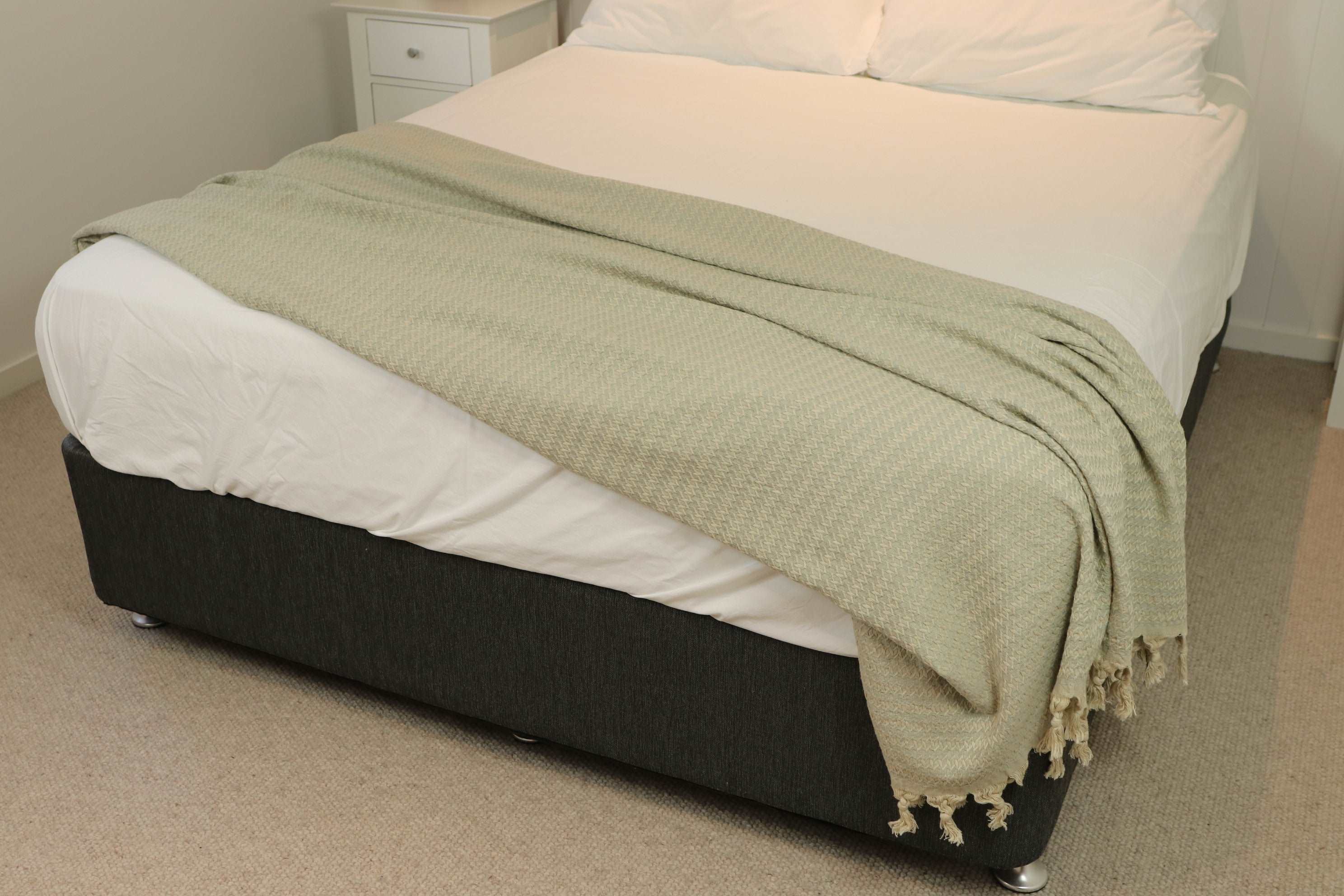 Lorne Throw - linen and cotton