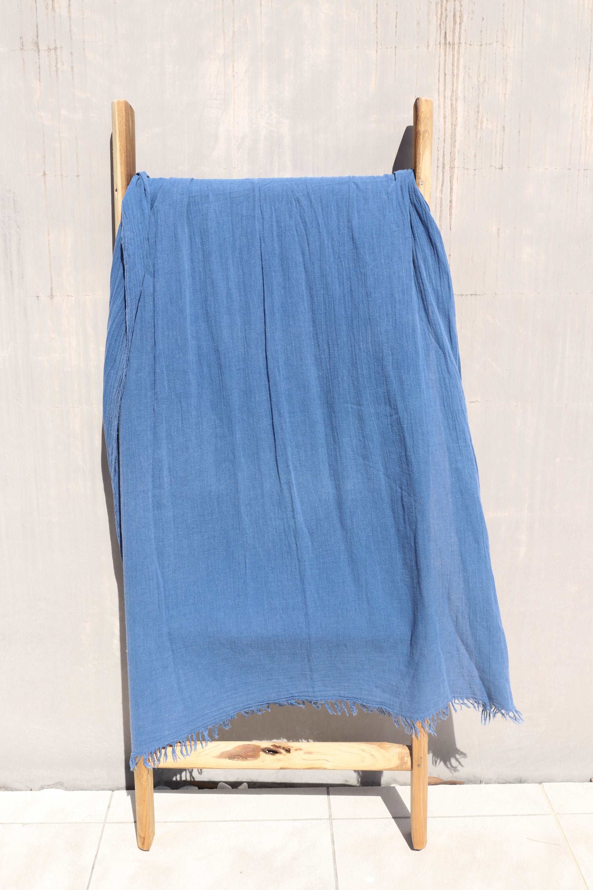 Clovelly combed cotton Scarf, 160 gr - Pippah