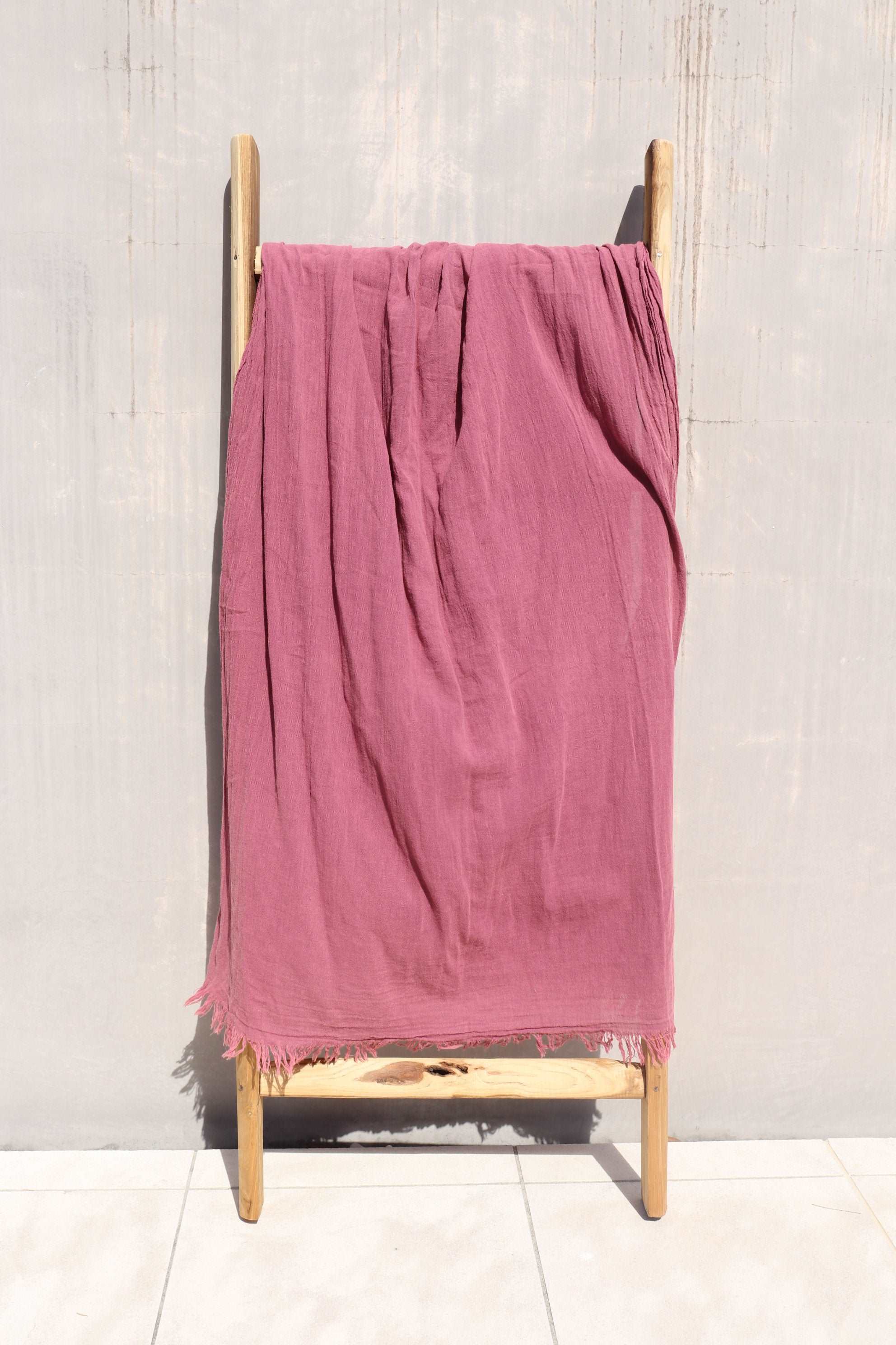 Clovelly combed cotton Scarf, 160 gr - Pippah