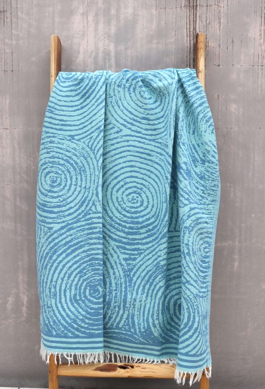 Newport combed cotton beach towel, 370 gr