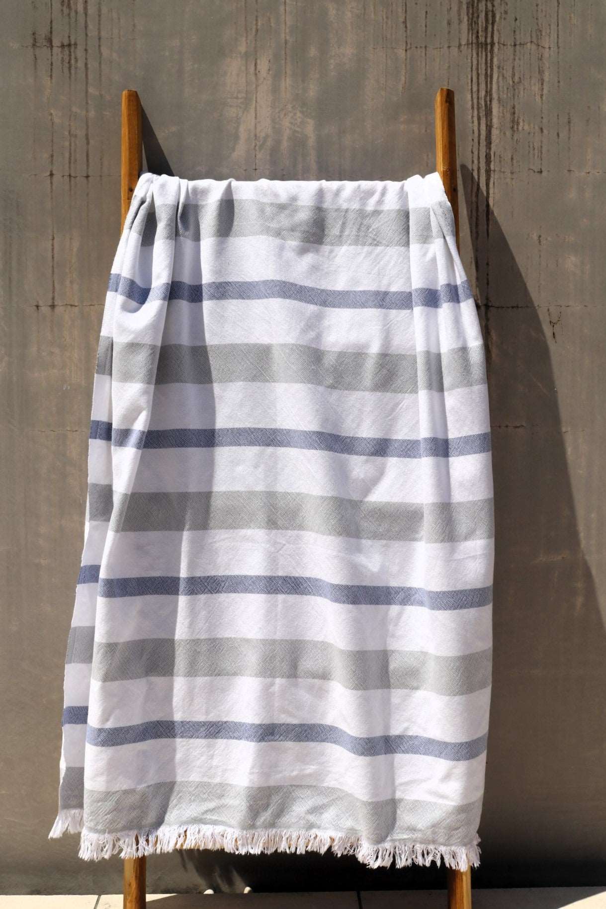 Kiama combed cotton beach towel, 380 gr - Pippah