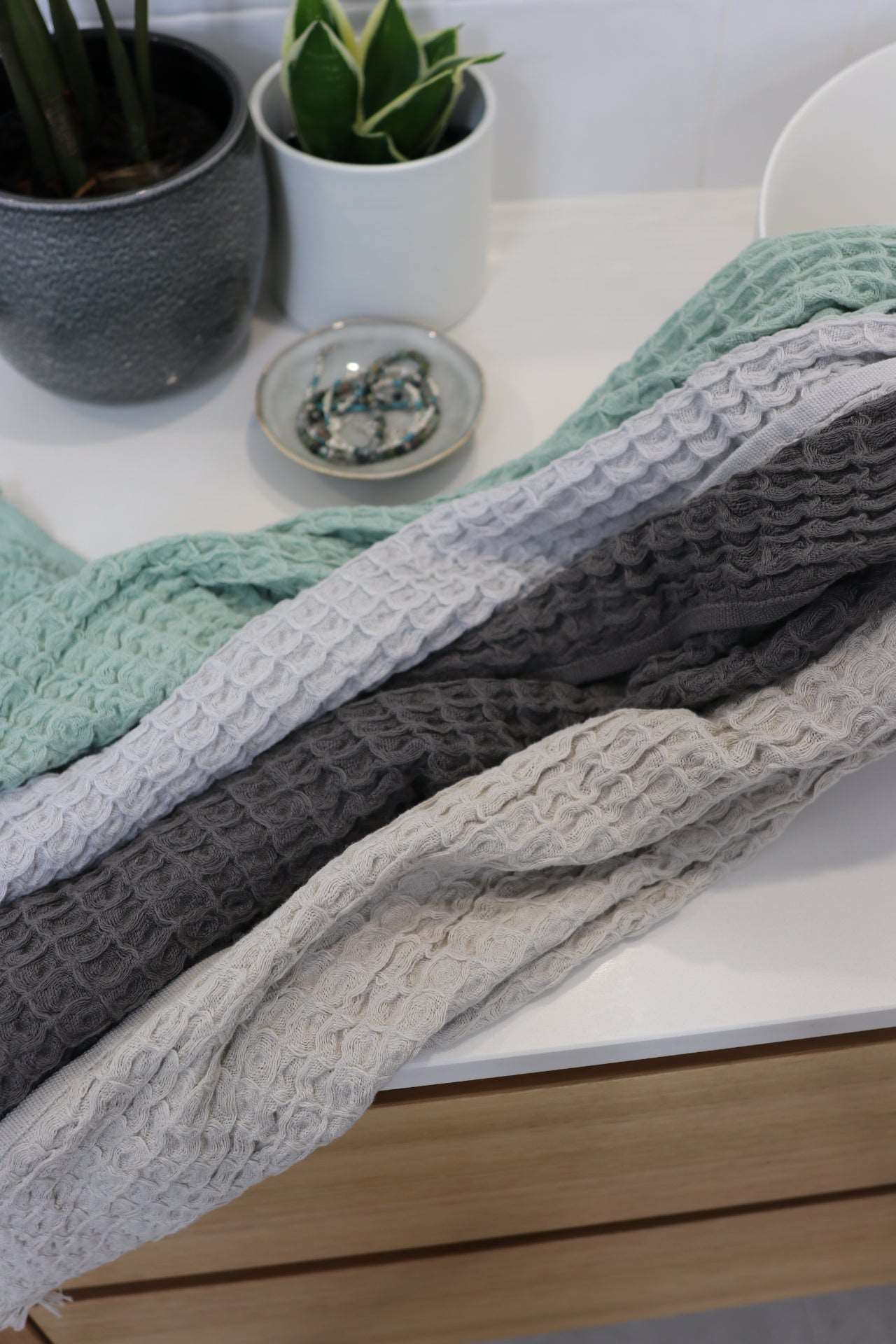 Kirra Waffle Turkish hand towel, 100 gr - Pippah