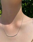 Curved Tube Necklace - Pippah