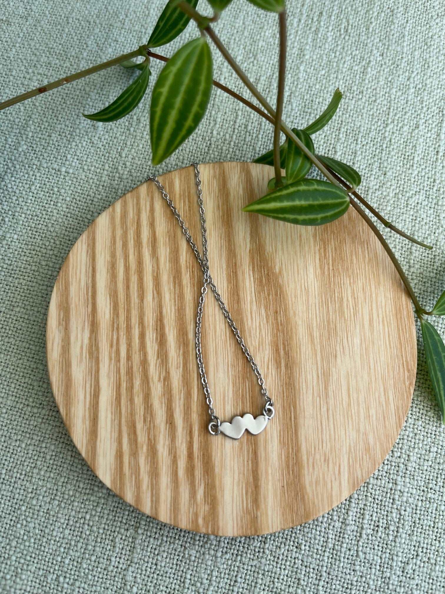 Two Hearts Necklace - Pippah
